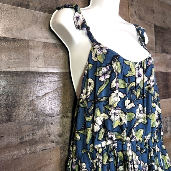 New FREE PEOPLE Dear You Mini Floral Dress - Picture 7 of 10